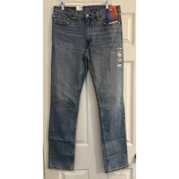 Levi's 511 Mens Jeans 34x34 NWT Slim Fit Flex Throttle Dark Wash 045114781 - Picture 1 of 15